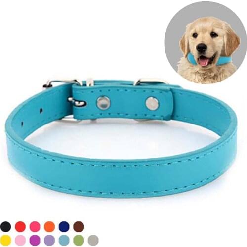 Dog Collar Leather Personalized Pet Dog Collar Leash Used for Small, Medium-sized Large Dogs Cats Outdoor Walking Pet Supplies