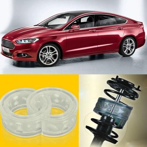 2pcs Power Front /Rear Shock Suspension Cushion Buffer Spring Bumper For Ford Mondeo
