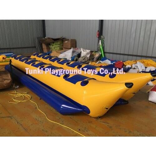 PVC materials 0.9mm Banana boat - double 12 seats