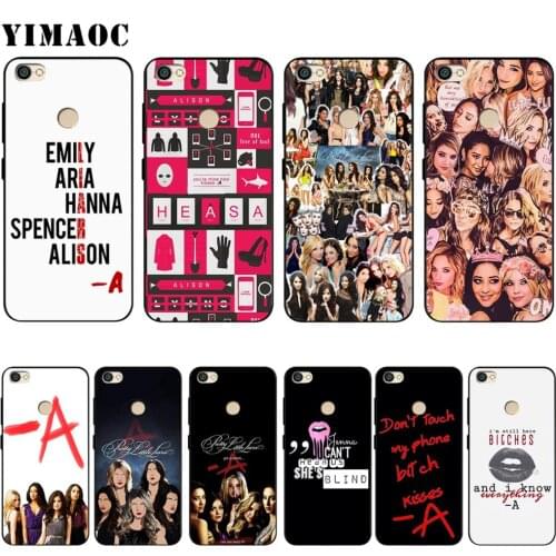 Pretty Little Liars Spencer Hannah Case for Xiaomi Redmi Note 4 4x 4A 5 5A 6 7A 8 8T Pro Prime Plus K20 K30 Poco X2