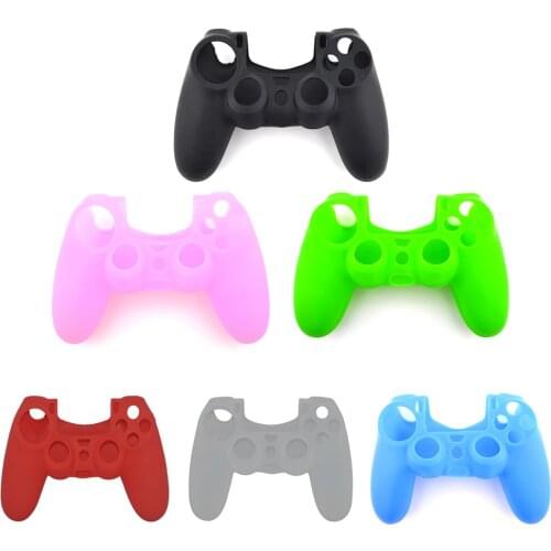 High quality Silicone Protective Skin Case Cover for Play Station PS 4 Gamepad Joystick