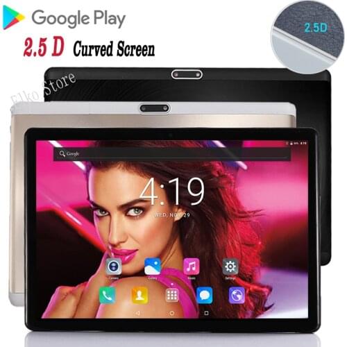 2.5D Glasses screen 10 inch tablet 2GB RAM 32GB ROM MTK6580 Quad Core CPU 1280*800 IPS 5.0MP Android 9.0 3G WCDMA GPS Tablets