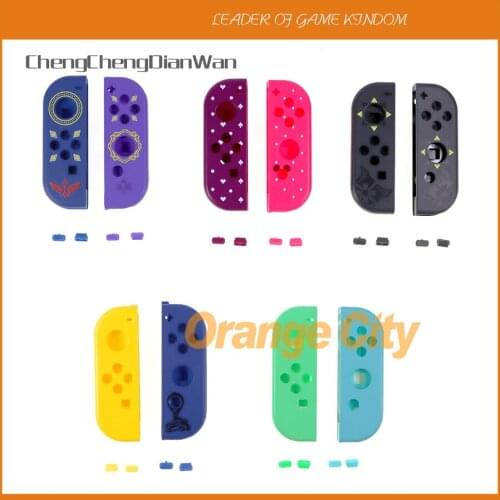 10Sets Replacement DIY Housing shell cover case for Nintendo Switch Controller Joy con middle frame SL SR button controller case