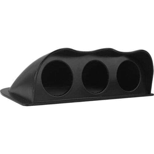 2'' Auto Triple Dash Gauge Meter Pod 3-Hole Dashboard Mount Holder Pod