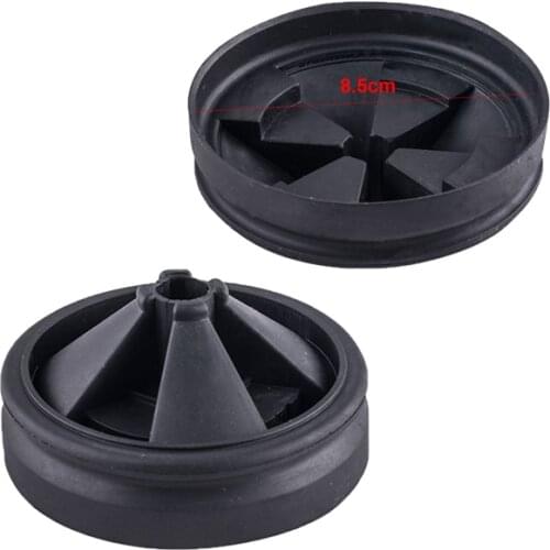 2Pcs Kitchen Food Waste Disposer Rubber Ring Cover Disposer Parts Anti-corrosion Anti-splash Gum Rubber Ring