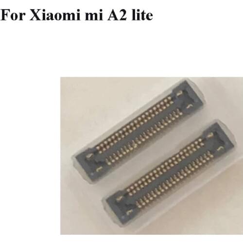 2pcs For Xiaomi Mi A2 Lite A 2 Lite LCD display screen FPC connector For Mi A2 Lite A2Lite logic on motherboard mainboard