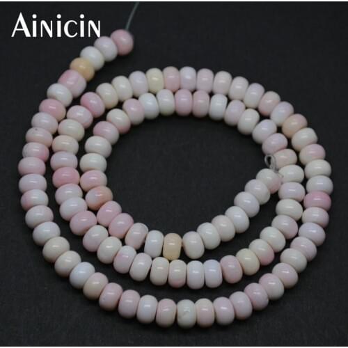 2pcs High Quality Natural Blood Tridacna 4x6mm DIY Jewelry Making Spacer Beads For Women