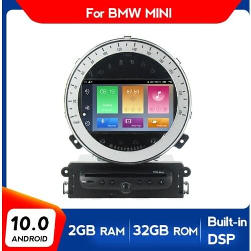 Android 10 Quad Core DSP Car Multimedia Player Car Stereo for BMW Mini Cooper 2006-2013 Radio Headunit WIFI