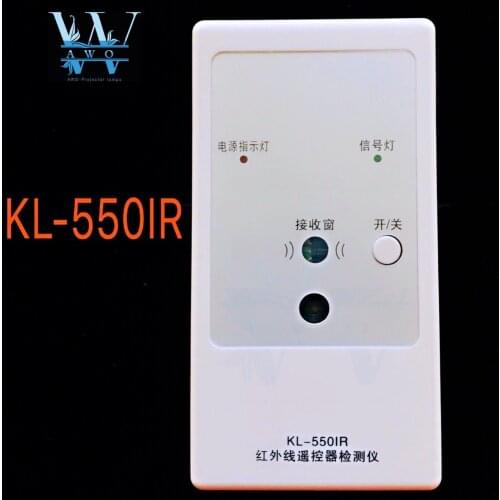 AWO New 550IR For KELANG ABS Chinese version of The Infrared Remote Control Detector Support 2 AAA Batteries