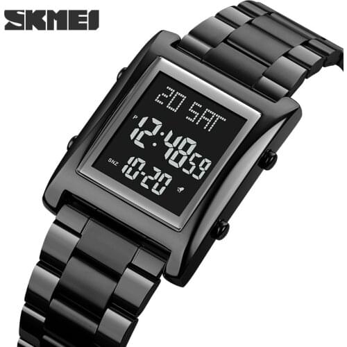 SKMEI Mens Watches Fashion LED Men Digital Wristwatch Chrono Count Down Alarm Hour For Mens reloj hombre 1812 montre homme