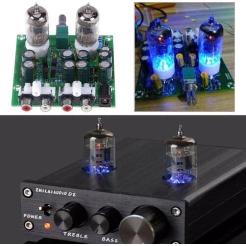 Tube Amplifier Kit HiFi Stereo Electronic Tube Preamplifier Board Amplifier Module Bile Amp Effect Parts finished product