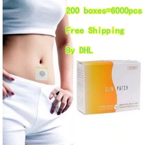 6000pcs/lot Magnet Slimming Patch Weight Reduce Fat Burning Lose Weight Slimming Navel Sticker Belly Slim Patch