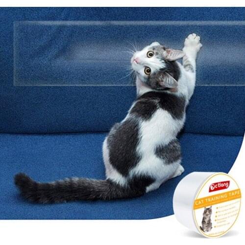 3/5/10m Furniture Anti Scratch Prevention Guard for Cat Owner Protector Clear Sticker Tape Sofa Carpet Protective Film, Inch L