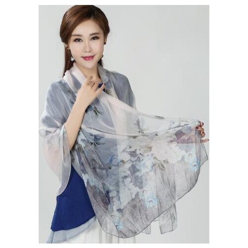 2019 High quality 100% mulberry silk scarf natural real silk Women Long scarves Shawl Female hijab wrap Summer Beach Cover-ups