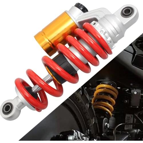 240mm Motocycle Adjustable Red Air Shock Absorber Gas Rear Suspension For Honda Msx 125 Electric Monkey Cafe Bobber R9T Chopper