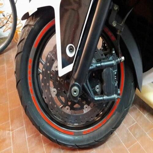 40% Dropshipping!! 16Pcs Car Motorcycle Bicycle Wheel Rim Reflective Sticker Tape Strip Decal Decor