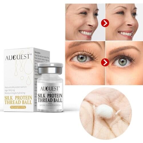 AuQuest Collagen Pompon Freeze-dried Hydrolyzed Collagen Powder Capsule Ball Anti-aging Serum Face Care