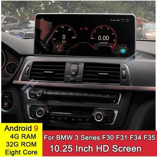 Android 9.0 8 Core 4+32GB Auto Radio GPS Car Multimedia Player For BMW 3 Series F30 F31 F34 F35 2011~2019 Bluetooth WiFi