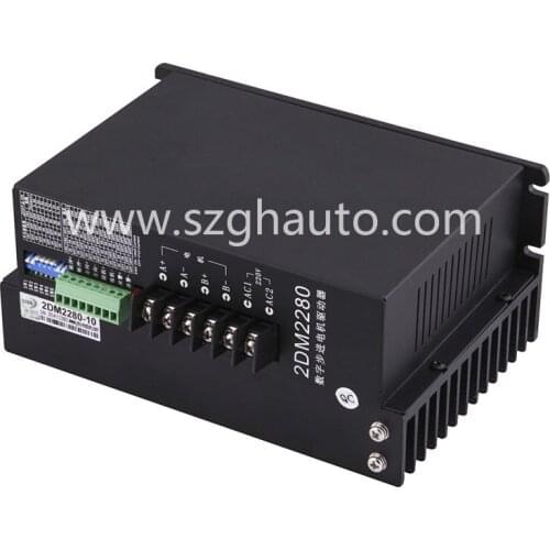 2DM2280 2 Phase Stepper Driver cnc control DIP Switch Nema42 Nema43 stepper motor 110-220VAC 32-bit DSP control