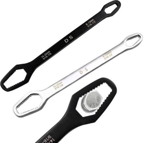 Double Ended Quick Socket Ratchet Wrench Suitable For Home Use Mechanical Engineering Machine Repair Auto Repair Handle Wrench