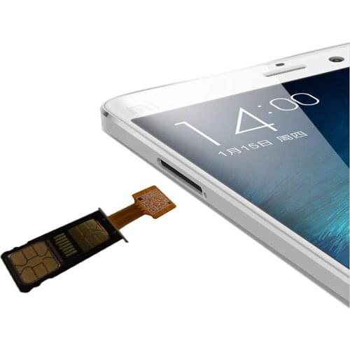 Hybrid Double Dual SIM Card Micro SD Adapter for Android Phone Extender Nano to NAMO For Huawei Hornor MI Samsung etc