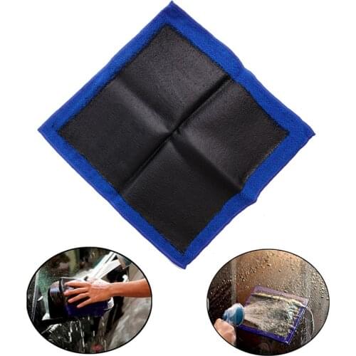 Clay Bar Microfibre Mitt Cloth Towel Auto Car Detailing 12"x12" Cleaning Cloth