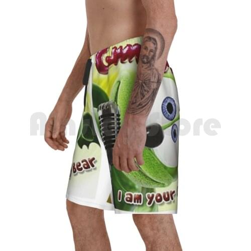 Gummibar-I Am Your Gummy Bear Beach Shorts Men Beach Pants Swim Trunks Gummibar I Am Your Gummy Bear Gummibear Gummy