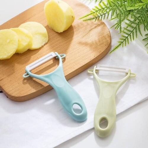 Ceramic Fruit Peeler Kitchen Multifunction Plane Household Peel Apple Scalpel Potato Peel Peeling Artifact