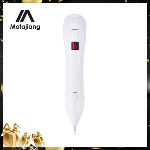 6 Level Laser Freckle Removal Plasma Pen Remove Mole Black Spot Face Wart Tag Tattoo Face Corrector LCD Electric Skin Care Tool