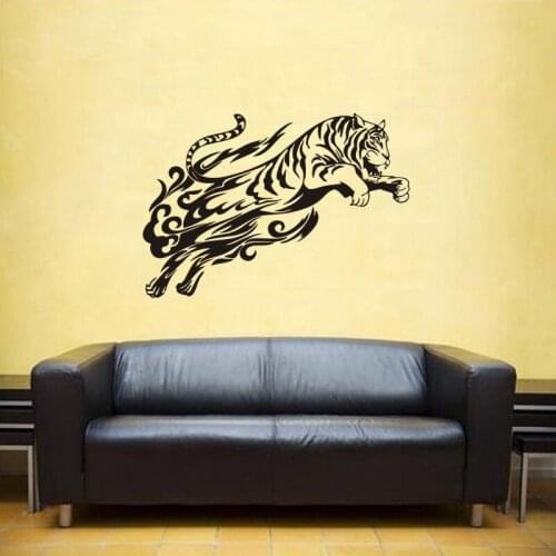 Tiger Decal Tigre Car Sticker Car Posters Vinyl Wall Decals Quadro Parede Decor Mural Wild Animal