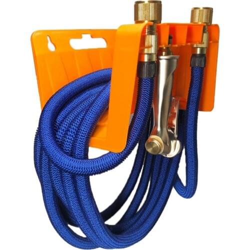 New Home Garden Supply Wall Mounted Garden Hose Pipe Hanger Holder Storage Bracket Shed Fence Cable Lightweight Courtyard Tools