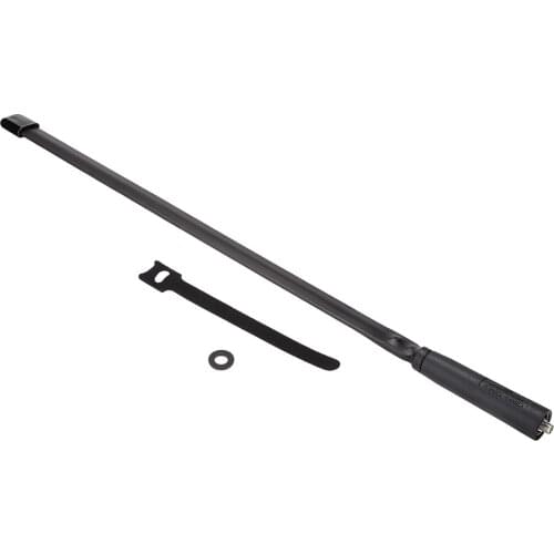 Wireless Communication Equipment Foldable Receiving Antenna SMA Female Folding Ruler Antenna (Black)