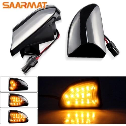 Smoke Lens mudguard indicator light Flowing Water Blinker for Smart Fortwo 451 MK1 MKII 2007-2015 Side Marker Flashing Indicator