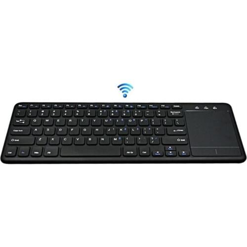 2.4G Portable Wireless Keyboard with Touchpad and Numpad Ultra-thin Keypad