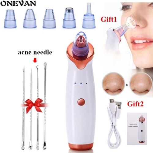 Blackhead Remover Facial Electric Acne Cleaner Blackhead Black Point Vacuum Cleaner Tool Black Spots Pore Cleaner Machine USB