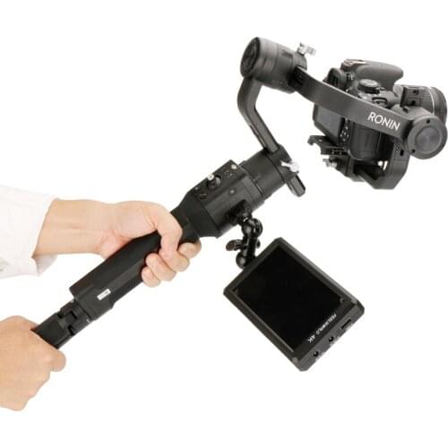 Replaceable Plate Mount Board for Dji Ronin S Video Studio Vlogging Extend Port for Monitor 1/4 3/8 Screw Port