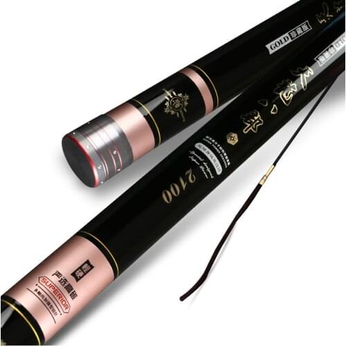 21m Lengthen Super Long Fishing Rod High Carbon Adjustable Power Hand Rod River Lake Stream Pole Cane Carp Spinning Rod Pesca