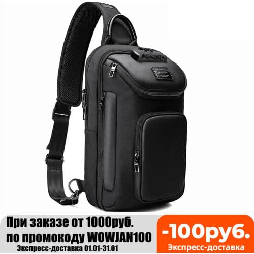 SUUTOOP Mens Oxford Waterproof Multifunction Crossbody Shoulder Bags Pack Messenger Chest Bag Man Sling Bag Travel for Male