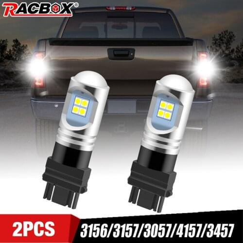 Led Bulbs Tail Light Car Back up Reverse Light 3156 3157 3057 4157 3457 Brake light Auto Lamp White 12V For Ford Chevrolet GMC