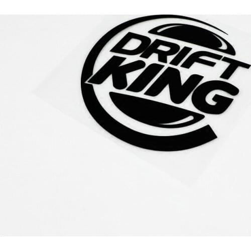 GalonDeco JDM HF DRIFT KING Reflective Car Stickers and Decals Auto Stickers Motorcycle Stickers Rear Windshield