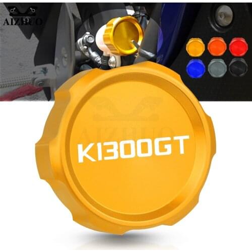 K1300 GT Motorcycle CNC Rear Fuel Brake Fluid Reservoir Cap Oil Cup Cover Protector FOR BMW K1300GT K 1300GT 2009-2015 2014 2013
