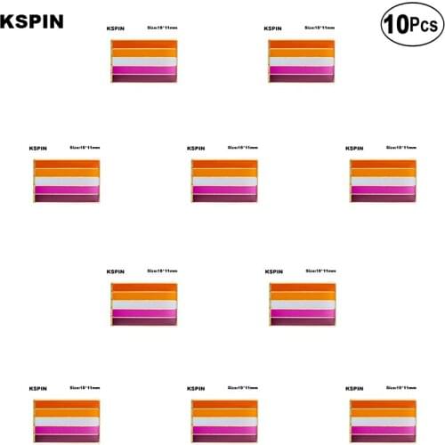 Sun Set Pride Badge Lapel Pin Brooches Pins Flag badge Brooch Badges