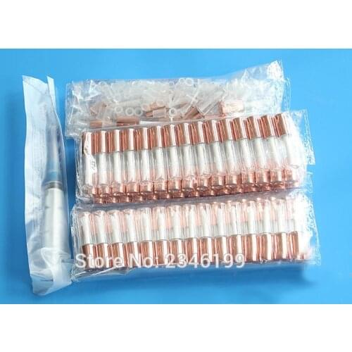 1.2ML 100pcs/lot Mini Plastic Lip Gloss Container with Rose Gold Cap, Empty DIY Cosmetic Lip Gloss Container,Cute Lip Beaty Tool