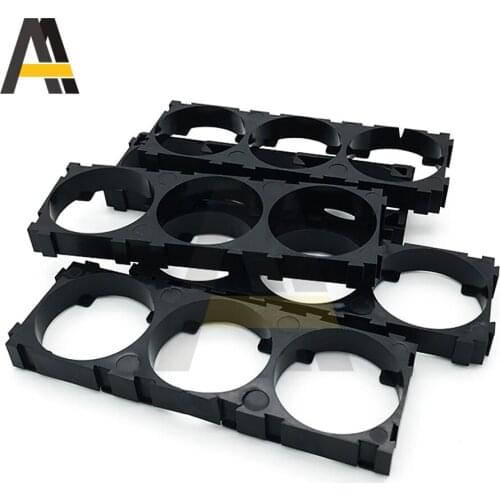10pcs/lot 3 Cells 18650 Battery Holder Bracket 1X3 18650 Spacer Storage Box Container for Battery Pack Charging