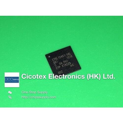 2pcs/lot CYBL10461-56LQXI 56-UFQF IC RF TXRX+MCU BLUETOOTH 56UFQFN CYBL10461-56L