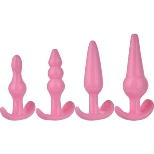 4pieces set anal plug sex toys adult novelty sex toys prostata massage