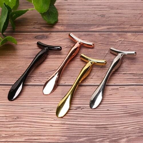 Eye Cream Applicator Face Lifting Anti Wrinkle T-Shape Massage Stick Beauty Tool