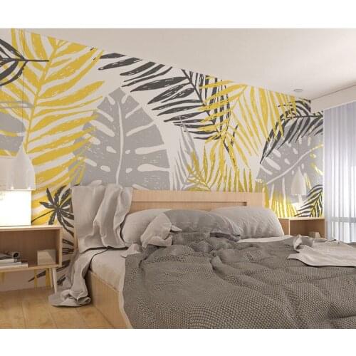 Bacal Creative bedroom background wallpaper 3D Nordic personality modern living room sofa wall painting wallpaper mural