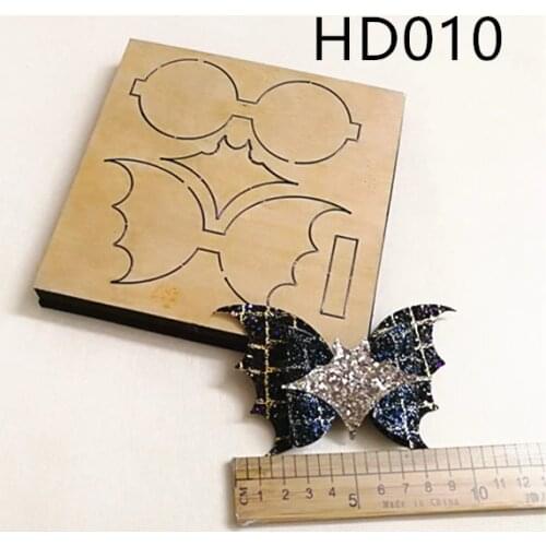 HD010 bow cutting die wooden dies Halloween