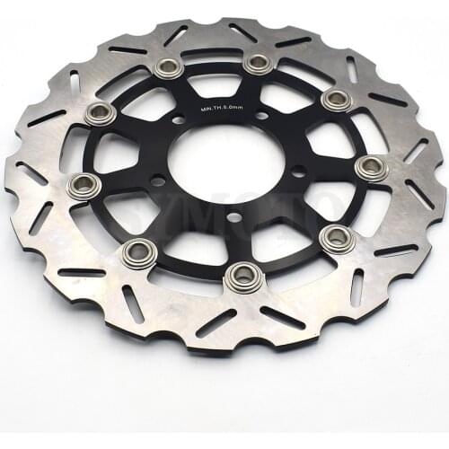 For Kawasaki Z1000 ZR1000 2007-2015 Z1000SX ZX1000 2011-2018 Z1000 ABS/No ABS 300mm Disc 2010-2013 ZR ZX Front Brake Disc Rotor